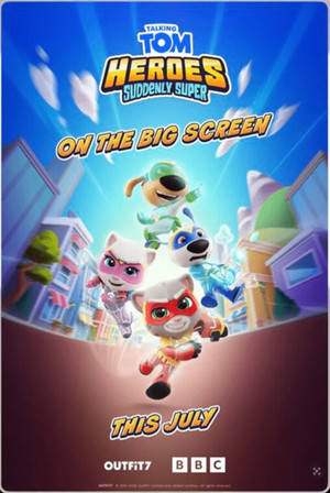 Talking Tom Hero’s on the Big Screen